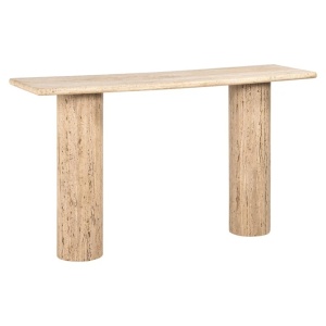 CONSOLA HAMPTON NISIPIU 140, 7690, CONFECTIONATA DIN TRAVERTIN, STIL MODERN