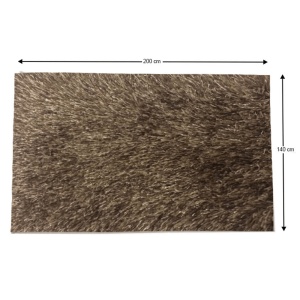 Covor 140x200 cm, maro, GARSON, 0000194103