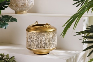 DECORATIUNE DE ILUMINAT, ORIENT 25CM, AURIU, METAL, REALIZATA MANUAL, ARTIM GROUP SELECTION