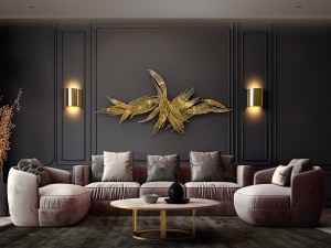 DECORATIUNE, ODISEA 180CM, METAL, FINISAJ AURIU, ARTIM GROUP SELECTION
