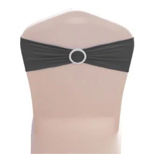 DECORATIUNE PENTRU SCAUNE CATERING GRI