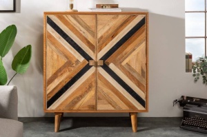 DULAP/ BUFET, LONG ISLAND 120CM, COD 40851, DIN LEMN DE MANGO - Img 2