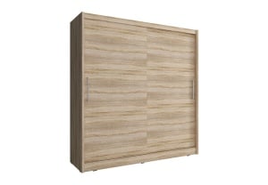 DULAP DORMITOR WIKI 180 STEJAR SONOMA DESIGN MODERN PSK