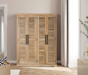 DULAP HAINE, 190CM, LEMN DE MANGO, REALIZAT MANUAL, ARTIM GROUP SELECTION
