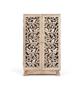 DULAP LIVING ELEGANT, ARTIM 1941, DIN LEMN MANGO, REALIZAT MANUAL, ARTIM GROUP SELECTION