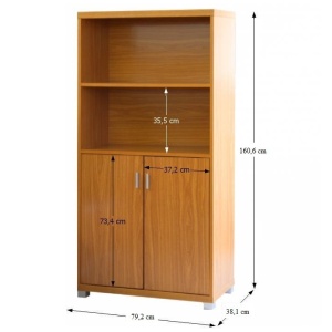 DULAP MIC CU USI OSCAR C03, CIRES, DIN DTD/MDF DE CALITATE, STIL MODERN, TK - Img 6