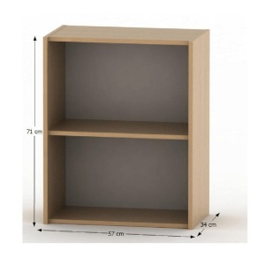 DULAP TEMPO ASISTENT NEW 010, CU RAFTURI, FAG, DIN DTD LAMINAT, STIL MODERN, TK - Img 2