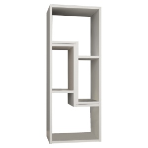 ETAJERA MULTIFUNCTIONALA VARIO, ALB, DIN PAL MELAMINAT, STIL MODERN, TK