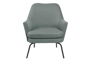 FOTOLIU CONFORTABIL CHISA, OLIV/NEGRU, DIN CATIFEA SI METAL, STIL MODERN B2 - Img 2