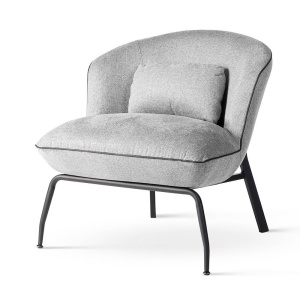 FOTOLIU CONFORTABIL FALCO, GRI/NEGRU, TAPITERIE DIN STOFA SI PICIOARE DIN METAL, ATR