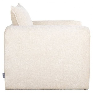 FOTOLIU CONFORTABIL SANDRO, ALB, TAPITERIE CHENILLE, STIL MODERN, RICHMOND INTERIORS - Img 3