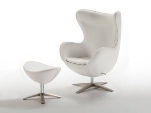 FOTOLIU EGG ALB, COD 594782N, STIL MODERN, SCHULLER - Img 3