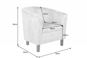 FOTOLIU HEMINGWAY, CATIFEA GALBEN MUSTAR, COD 43892, DESIGN MODERN - Img 1