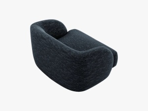 FOTOLIU MILEY, 103 CM, ALBASTRU 86, TAPITERIE CHENILLE, DESIGN DEOSEBIT - Img 3