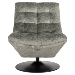 FOTOLIU PIVOTANT SYDNEY, VERDE/NEGRU, TAPITERIE CHENILLE SI PICIOR DIN METAL, STIL MODERN, RICHMOND INTERIORS - Img 3