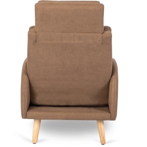 FOTOLIU RABATABIL CU SUPORT PICIOARE, ARTIM MEBLE, REALIZAT DIN MATERIAL TEXTIL MARO SI CADRUL DIN LEMN, STIL MODERN - Img 6
