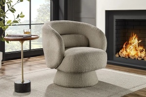 FOTOLIU ROTATIV, BOSSA NOVA, GRI/TAUPE, MATERIAL BOUCLE, ARTIM GROUP SELECTION