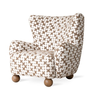 FOTOLIU SORA BEJ/ALB, CONFECTIONAT DIN LEMN, SPUMA SI TEXTIL, STIL MODERN