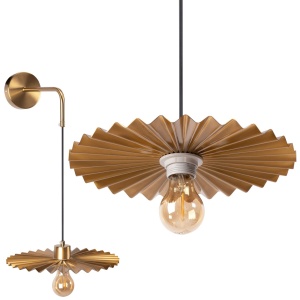 Lampa de perete APP1356-1W OLD GOLD 30 cm