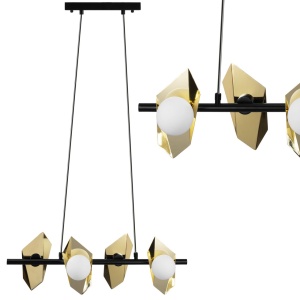 Lampă de tavan APP1412-CP BLACK GOLD