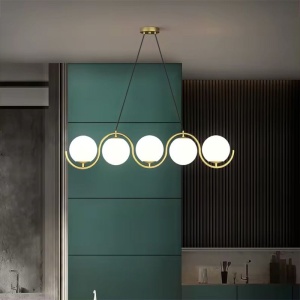 Lampă de tavan APP1440-5CP GOLD - Img 2