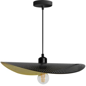 Lampă de tavan APP1470-1CP BLACK/OLD GOLD
