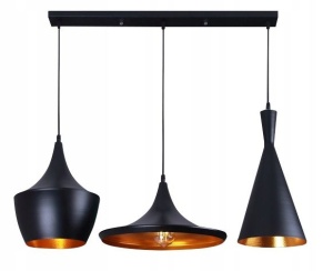 Lampa DE TAVAN COSTA SET CP negru