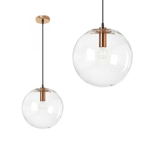 Lampa DE TAVAN SUSPENDABILA din sticla Lassi 20 cm ROSE gold