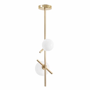 Lampă suspendată APP1666-2CP Gold