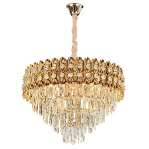 Lampă suspendată Cristal G058-CP 60CM GOLD