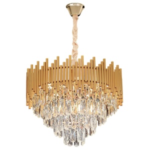 Lampă suspendată Cristal G062-CP 50CM GOLD
