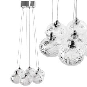 Lampă suspendată MS021-7CP Chrome