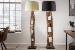 LAMPADAR , BARRACUDA 177CM, COD 41046, DIN LEMN SI BAZA DE METAL - Img 6