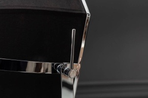LAMPADAR DEOSEBIT 160CM, STUDIO, COD 40779, NEGRU/AURIU, DESIGN MODERN - Img 4