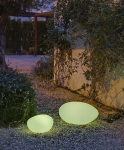 LAMPADAR EXTERIOR ILUMINAT PETRA 60 SOLAR STIL MODERN B2