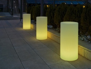 LAMPADAR EXTERIOR ILUMINAT TUBY 70 STIL MODERN B2 - Img 2