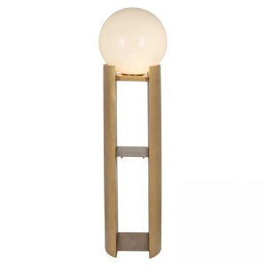 LAMPADAR VERDON, 135 CM, CREM/AURIU, DIN STICLA SI METAL, RICHMOND INTERIORS