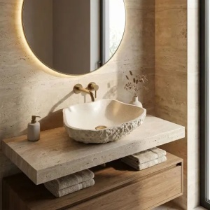 LAVOAR PENTRU BLAT ISLA WARM BEIGE, CALITATE SUPERIOARA