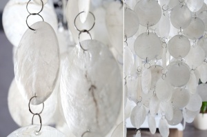 LUSTRA 80CM, SHELL REFLECTIONS, COD 22850, DESIGN MODERN - Img 6