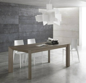 LUSTRA BANG BANG 65, ALBA, DIN ACRIL, ALUMINIU SI OTEL, STIL MODERN, B2