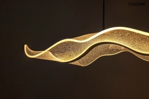 LUSTRA BREATH 180 GOLD, CONFECTIONATA DIN OTEL SI ACRIL, STIL MODERN - Img 3