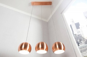 LUSTRA COPPER BALL 22975 DIN METAL SI CUPRU