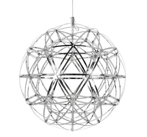 LUSTRA CU LED STELLAR, CROM, DIN OTEL INOXIDABIL, STIL MODERN, B2