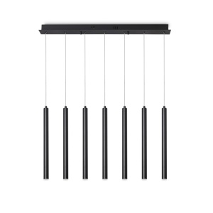 LUSTRA FROZEN SP7, NEGRU, DESIGN MODERN, IDEAL LUX