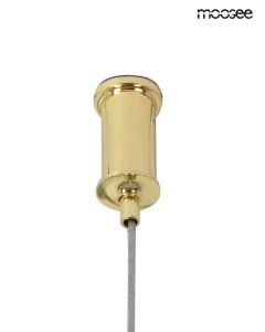 LUSTRA LASSO 200 SMART GOLD, CONFECTIONATA DIN OTEL SI ACRIL, STIL MODERN - Img 5