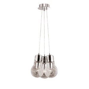LUSTRA LUCE MAX SP3, CROM, DIN STICLA, STIL MODERN