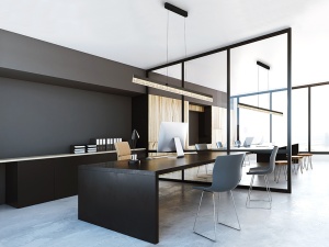 LUSTRA/PLAFONIERA IXIAS, CU TELECOMANDA, 65/150 CM, NEGRU MAT/GRI PERIAT, DIN METAL SI ACRIL, STIL MODERN