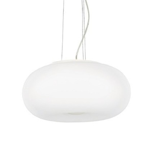 LUSTRA ULISSE SP3 D52, ALB, DIN STICLA, STIL MODERN