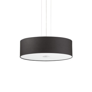LUSTRA WOODY SP4, NEGRU, DIN METAL, STIL MODERN