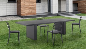 MASA DE INTERIOR/EXTERIOR/OFFICE, TADAO 240CM, RASINA DIN CIMENT, ARTIM GROUP SELECTION - Img 3